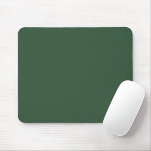 Dunkles Smaragdgrün einfarbig Mousepad