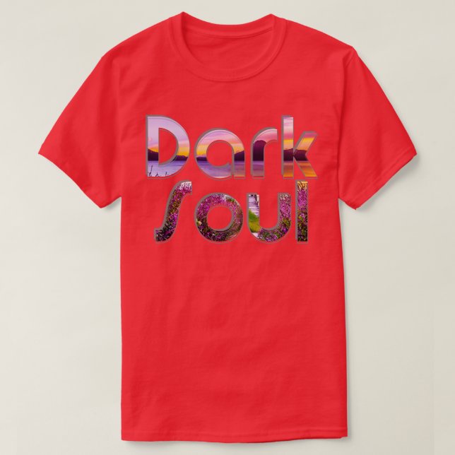Dunkles Soul T-Shirt (Design vorne)