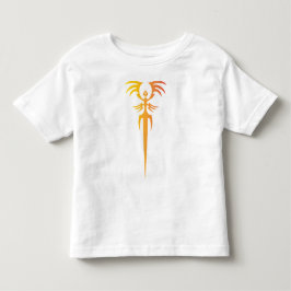 Dunkles Stammes-Phönix-Emblem – Mythisches Symbol Kleinkind T-shirt