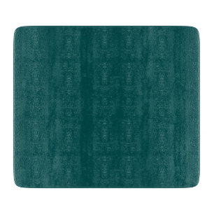 Dunkles Teal Einheitsfarbe Schneidebrett