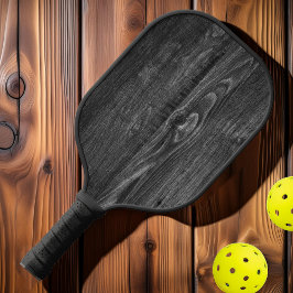 Dunkles Weathered Holz Pickleball Schläger