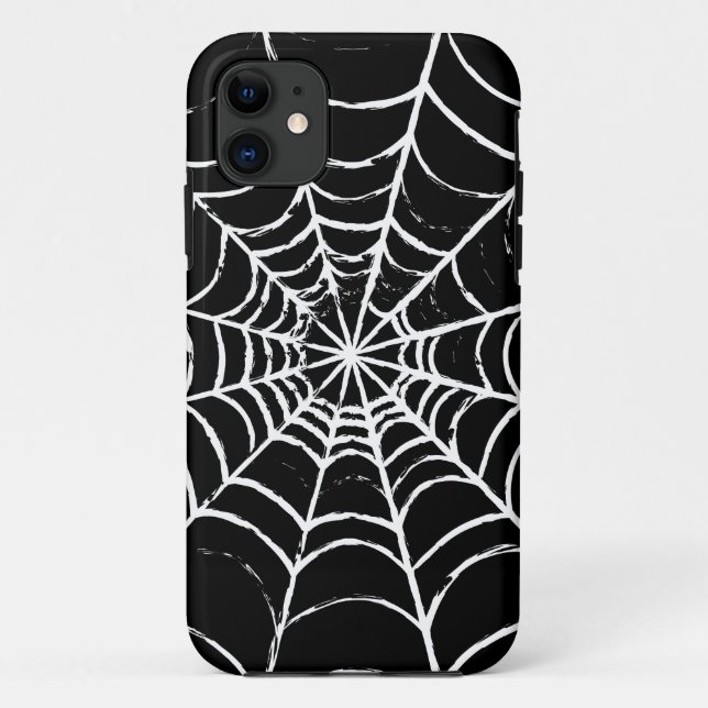 Dunkles Web Case-Mate iPhone Hülle (Rückseite)