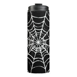 Dunkles Web Thermosbecher