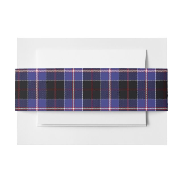 Dunlap Scottish Tartan Bly Band (Vorderseite Beispiel)