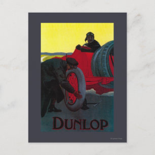 Dunlop Vintag PosterEurope Postkarte