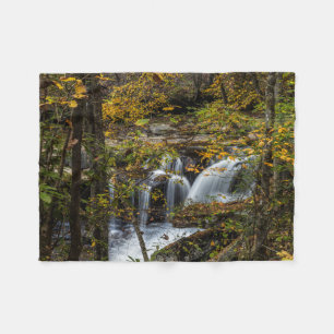 Dunloup Creek Falls West Virginia Fleecedecke