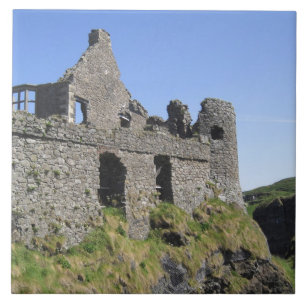 Dunluce Castle bei Bushmills und Portrush, 3 Fliese