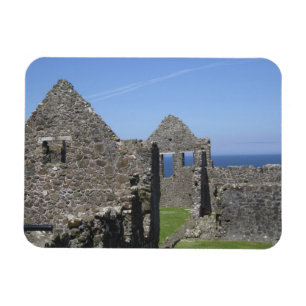 Dunluce Castle in der Nähe von Bushmills und Portr Magnet