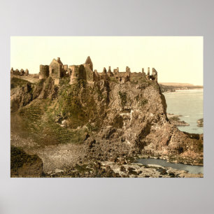 Dunluce Castle, Landkreis Antrim Poster