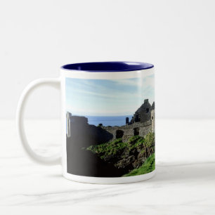 Dunluce Schloss-Nordirland Zweifarbige Tasse