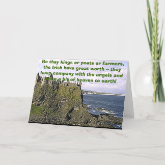 Dunluce, Sei es Könige, Dichter oder Bauern, die.. Karte