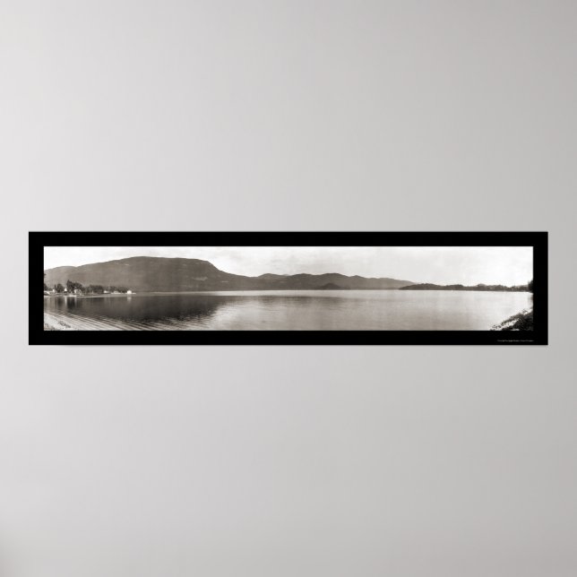 Dunmore Lake, Vermont Foto 1912 Poster (Vorne)