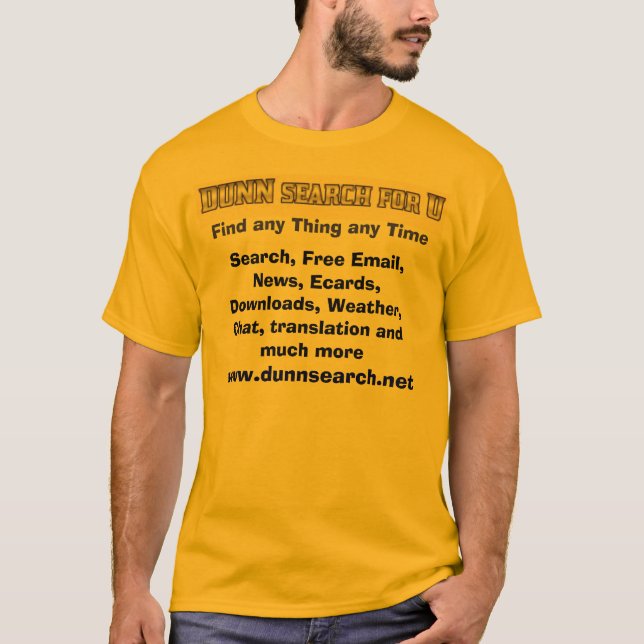 DUNN T - Shirt für U (Vorderseite)