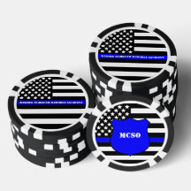[dünne blaue Linie] Challenge-Coin