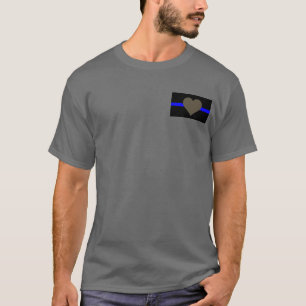 Dünne Blaue Linie - Für diejenigen, die dienen T-Shirt