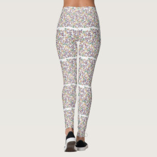 Dünne blaue Linie - Tausende farbige Handschellen Leggings
