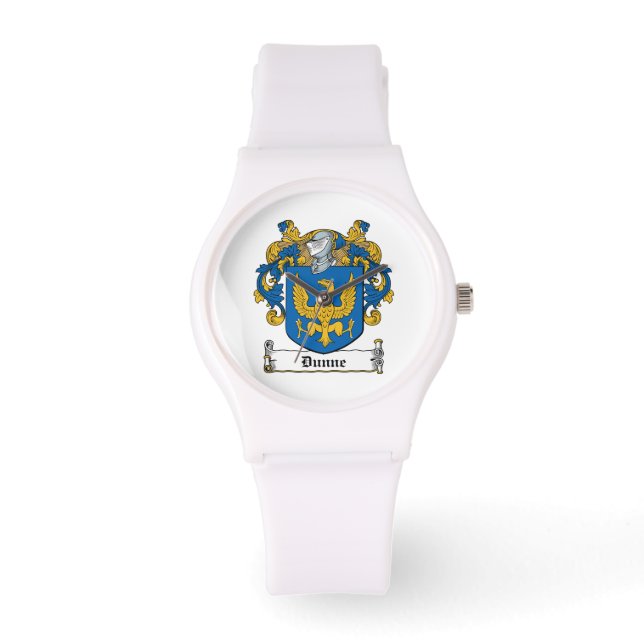 Dunne Familienwappen Armbanduhr (Vorderseite)