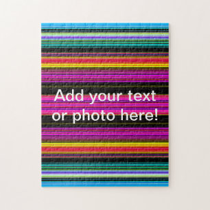 Dünne farbenfrohe Streifen - 2