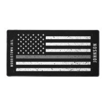 Dünne graue Linie störte amerikanische Flag-Korrek