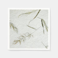 Dünne Klingen aus Gras, japanisches Reißpapier