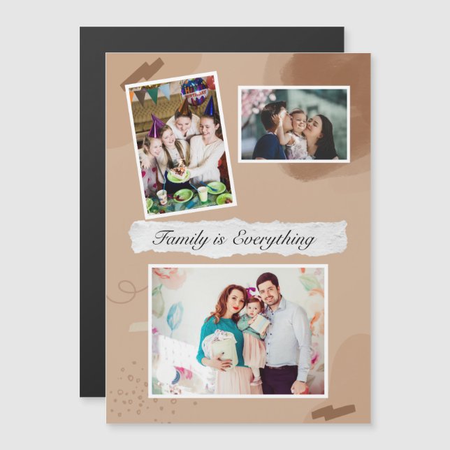 Dünne Magnetkarte Magneteinladung (Vorne/Hinten)