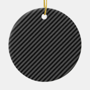 Dünne schwarze und graue Diagonalstreifen Keramikornament
