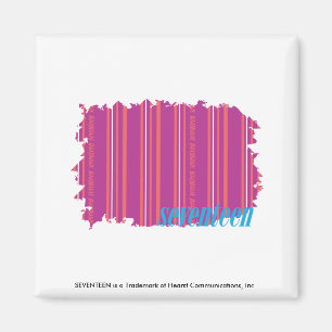 Dünne Streifen Lila 2 Magnet