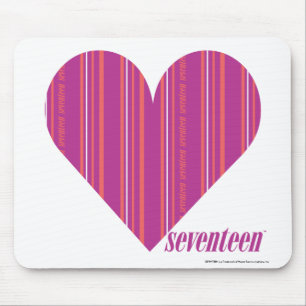 Dünne Streifen lila 4 Mousepad