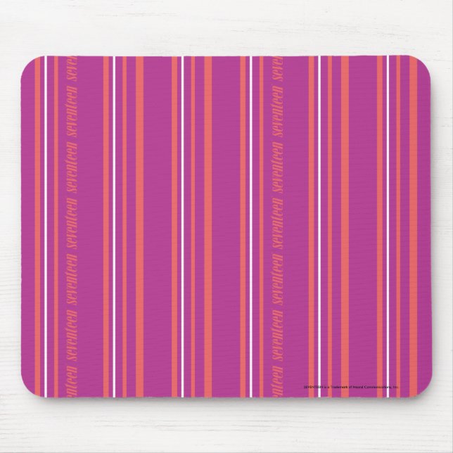 Dünne Streifen lila Mousepad (Vorne)
