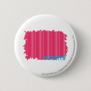 Dünne Streifen-Magenta 2 Button