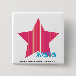 Dünne Streifen-Magenta 3 Button