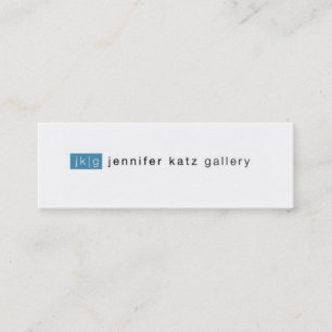 Dünne Visitenkarte Jennifers Katz