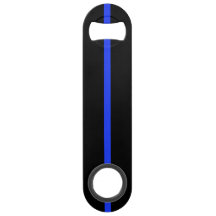 Dünner Blue Line-Flaschen-Öffner
