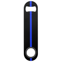 Dünner Blue Line-Flaschen-Öffner Speedflaschenöffner