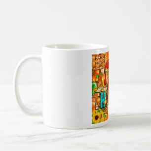 Dünner Dankbarer Becher Sublimation - Erntedankfes Kaffeetasse