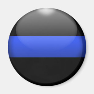 Dünnes Blue Line Magnet