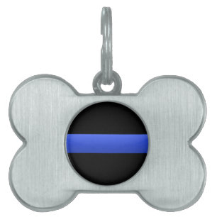 Dünnes Blue Line Tiermarke