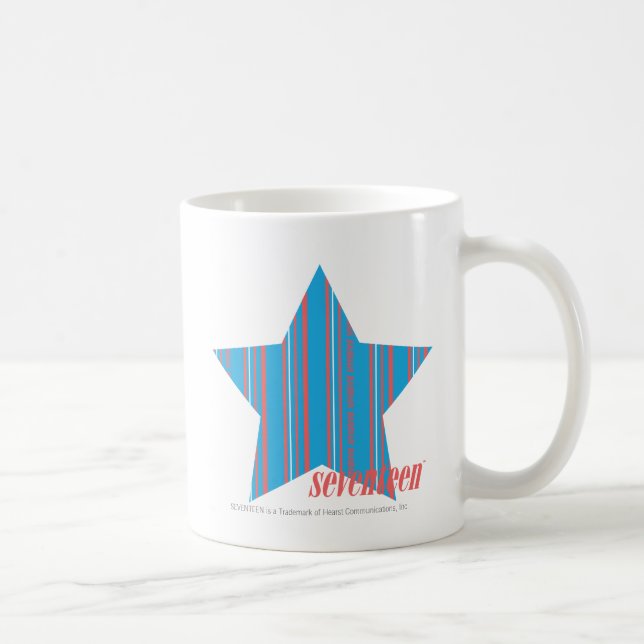 Dünnes Streifen-Aqua 2 Kaffeetasse (Rechts)