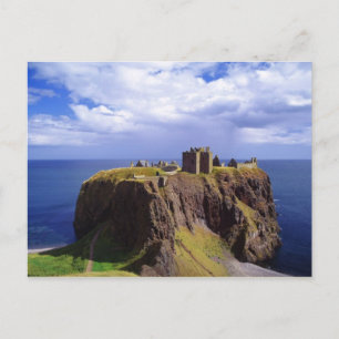 Dunnottar Castle in Britain Postkarte