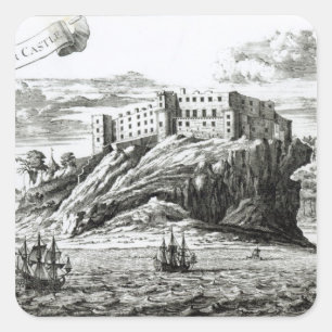 Dunnottar Castle Quadratischer Aufkleber