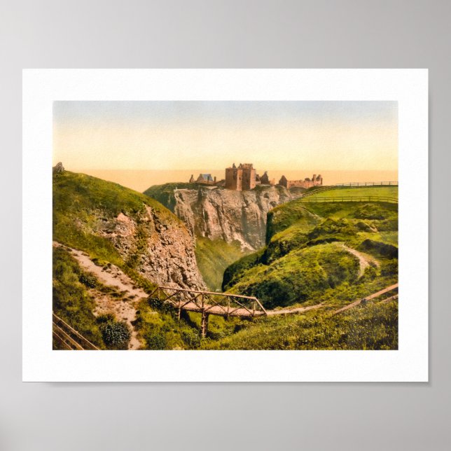 Dunnottar Castle, Stonehaven Schottland Poster (Vorne)