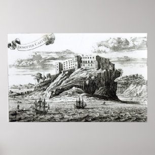 Dunnottar Schloss Poster