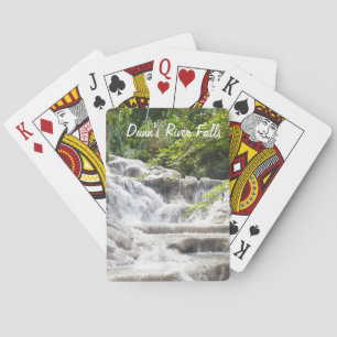 Dunns Fluss-Fall-Foto Spielkarten