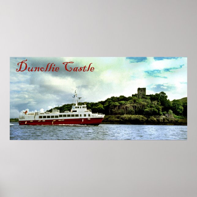 dunollie castle poster (Vorne)