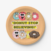 Dunot Stopp Glaube - Donuts Zitat