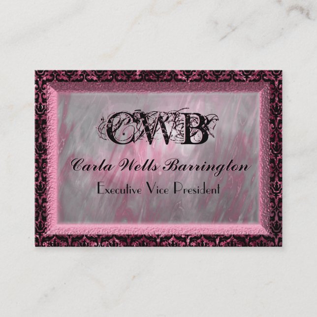 Dunsfield Petal Carte de visite professionnel uniq (Devant)