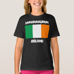 Dunshaughlin, Irland mit irischer Flagge T-Shirt
