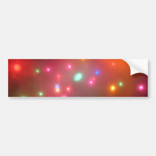 Dunstige Lichter Autoaufkleber