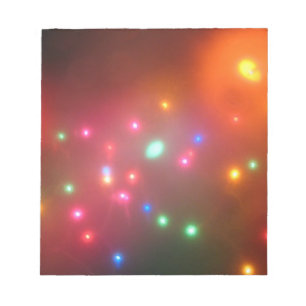 Dunstige Lichter Notizblock