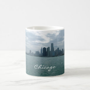 Dunstiges Chicago Kaffeetasse